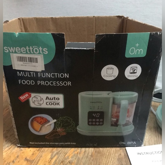Sweettots multi function food processor NEW open box - Picture 7 of 10